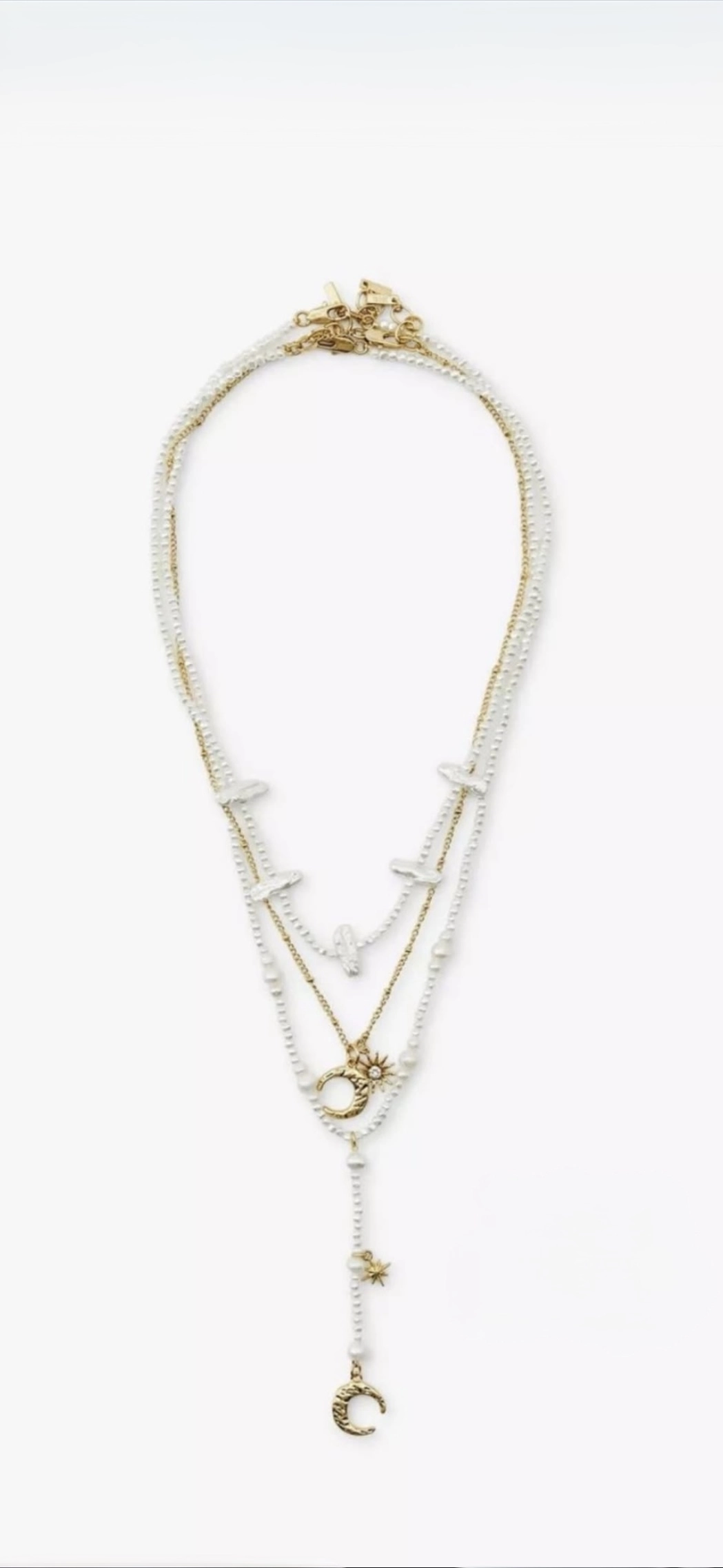 Çoklu İncili Kolye