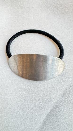 Çelik Mat Plaka Model Toka - Gümüş