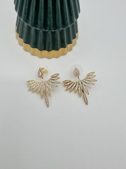 Anka Kuşu Küpe - Özel Seri - Gold