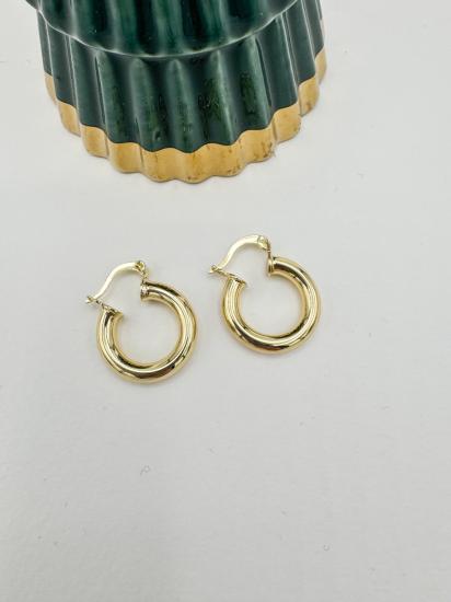 Boru Halka Küpe - Özel Seri - Gold