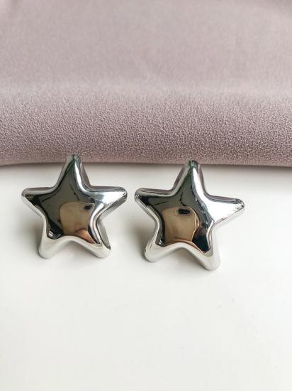 Yıldız Model Küpe - Özel Seri - Gümüş