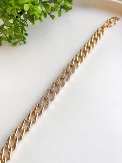 Merida Taşlı Bileklik - Özel seri - Gold