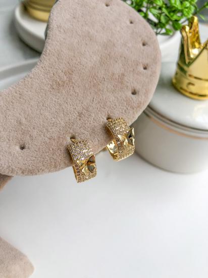 Kelebek Detaylı Küpe - Özel Seri - Gold
