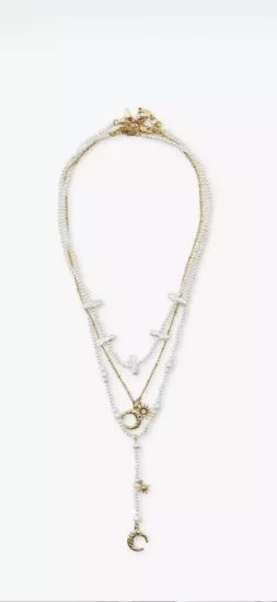 Çoklu İncili Kolye