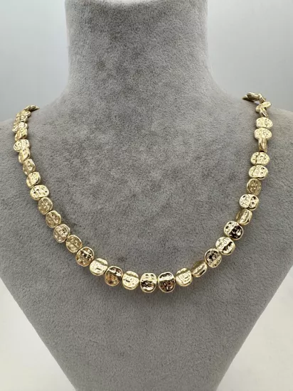 Gold Renk Ezme Kolye